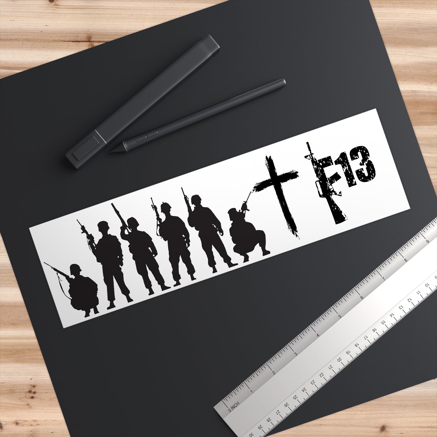 Bumper Stickers silhouettes