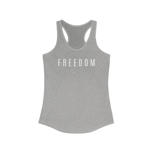 Dark Women's Ideal Freedom Racerback Tank