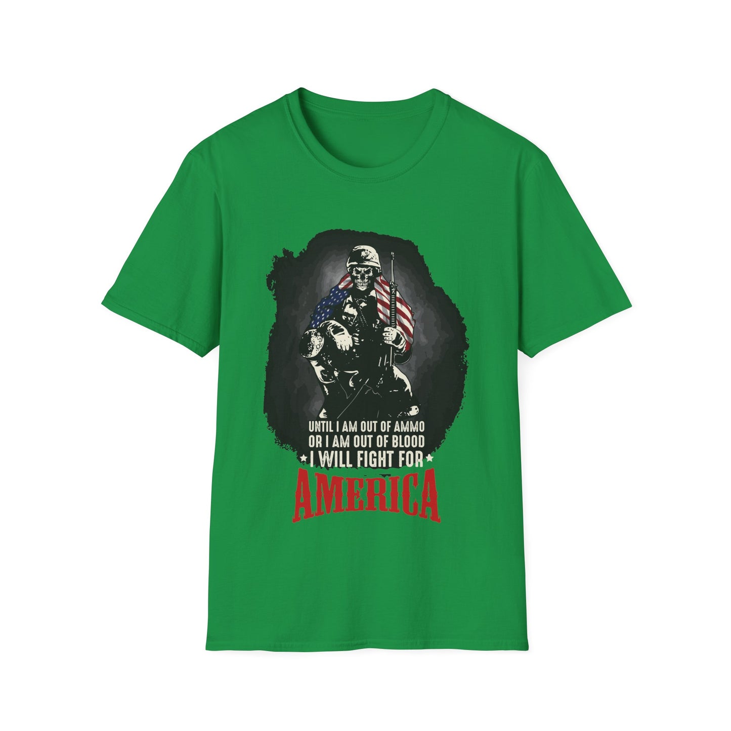 Unisex Softstyle T-Shirt Patriot Collection I will fight