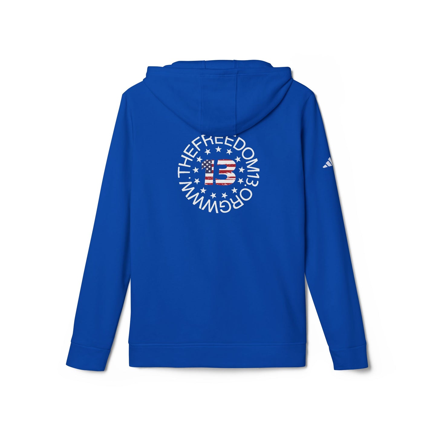 Dark Adidas Patriotic Freedom Hoodie | Unisex Fleece, Cozy Sweatshirt, Casual Wear, Gift for Freedom Lovers, Holiday Apparel