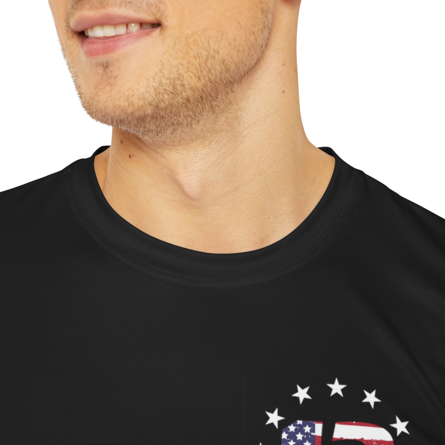 Men's Polyester Tee (AOP) their lives your freedom