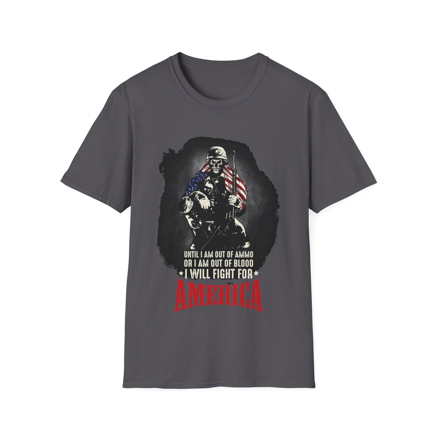 Unisex Softstyle T-Shirt Patriot Collection I will fight