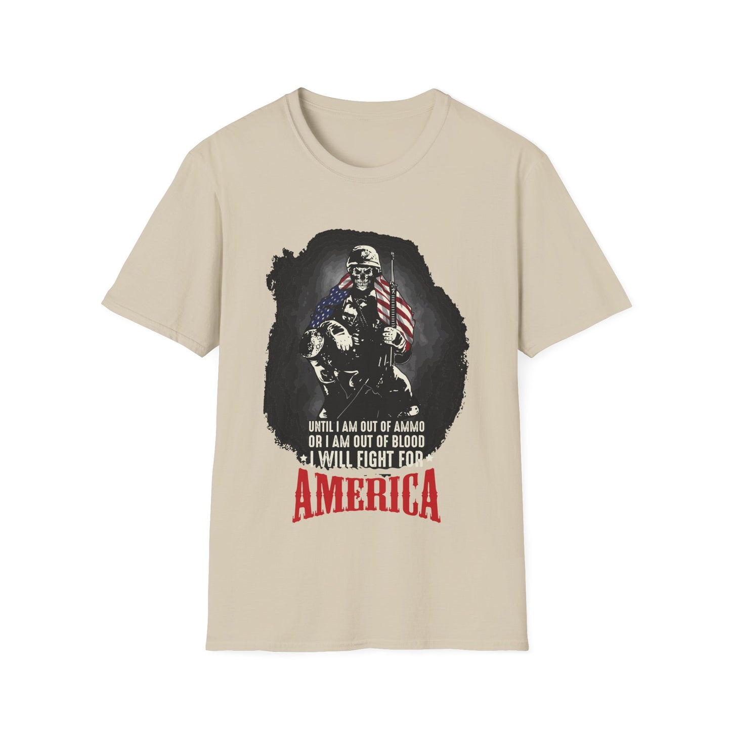 Unisex Softstyle T-Shirt Patriot Collection I will fight