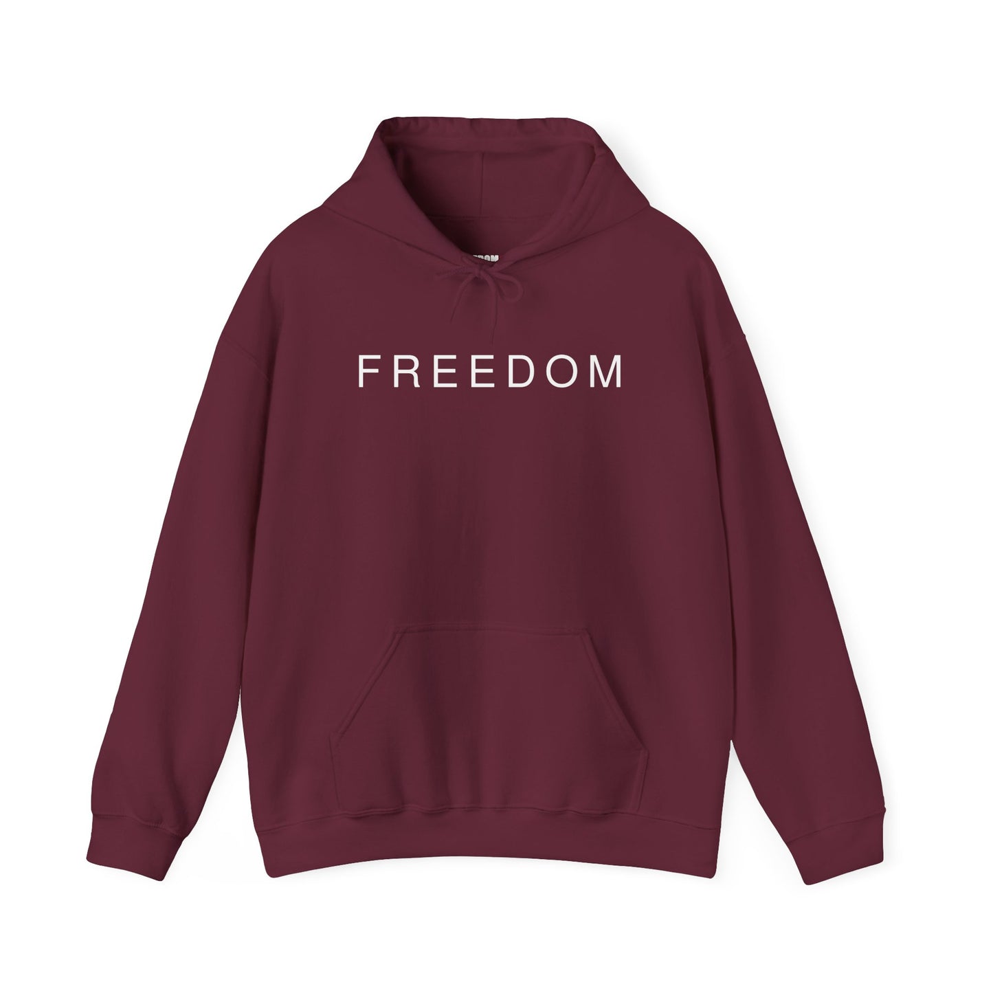 Dark Freedom Hoodie - Cozy Unisex Heavy Blend Sweatshirt, Perfect for Casual Wear, Gifts for Freedom Lovers, Patriotic Apparel, Everyday Comfort