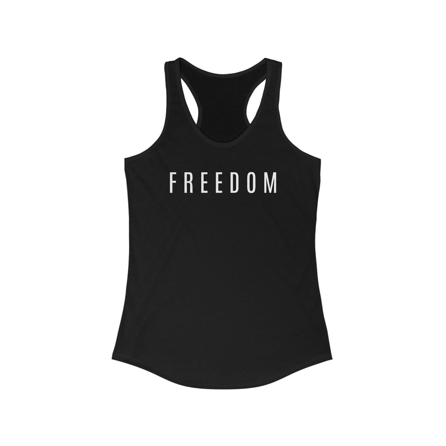 Dark Women's Ideal Freedom Racerback Tank