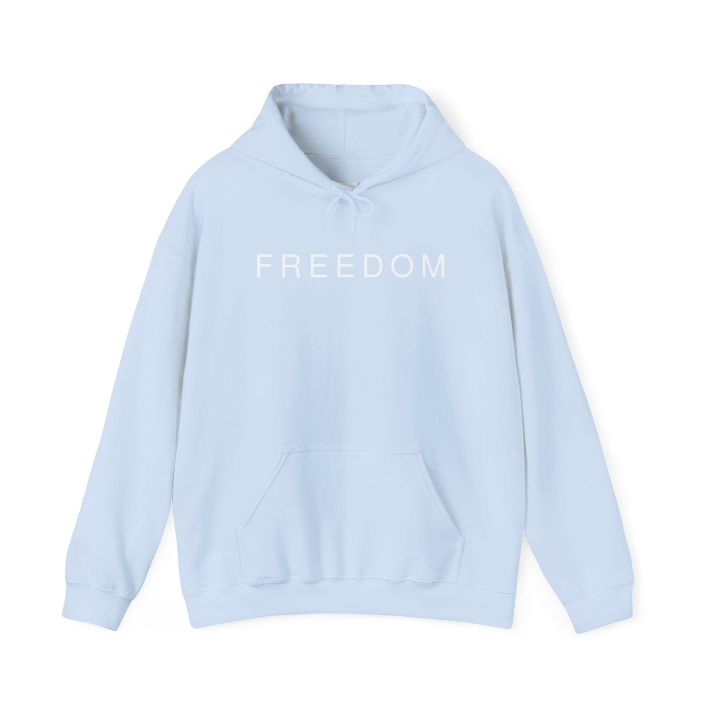 Dark Freedom Hoodie - Cozy Unisex Heavy Blend Sweatshirt, Perfect for Casual Wear, Gifts for Freedom Lovers, Patriotic Apparel, Everyday Comfort