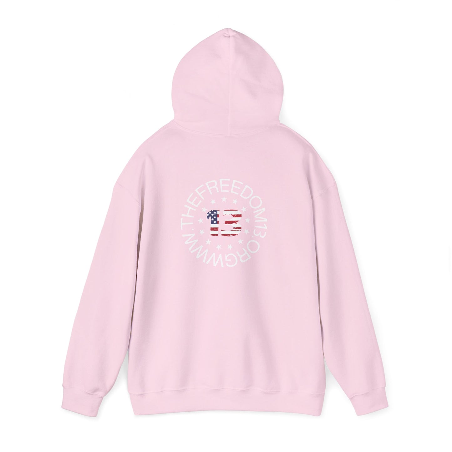 Dark Freedom Hoodie - Cozy Unisex Heavy Blend Sweatshirt, Perfect for Casual Wear, Gifts for Freedom Lovers, Patriotic Apparel, Everyday Comfort