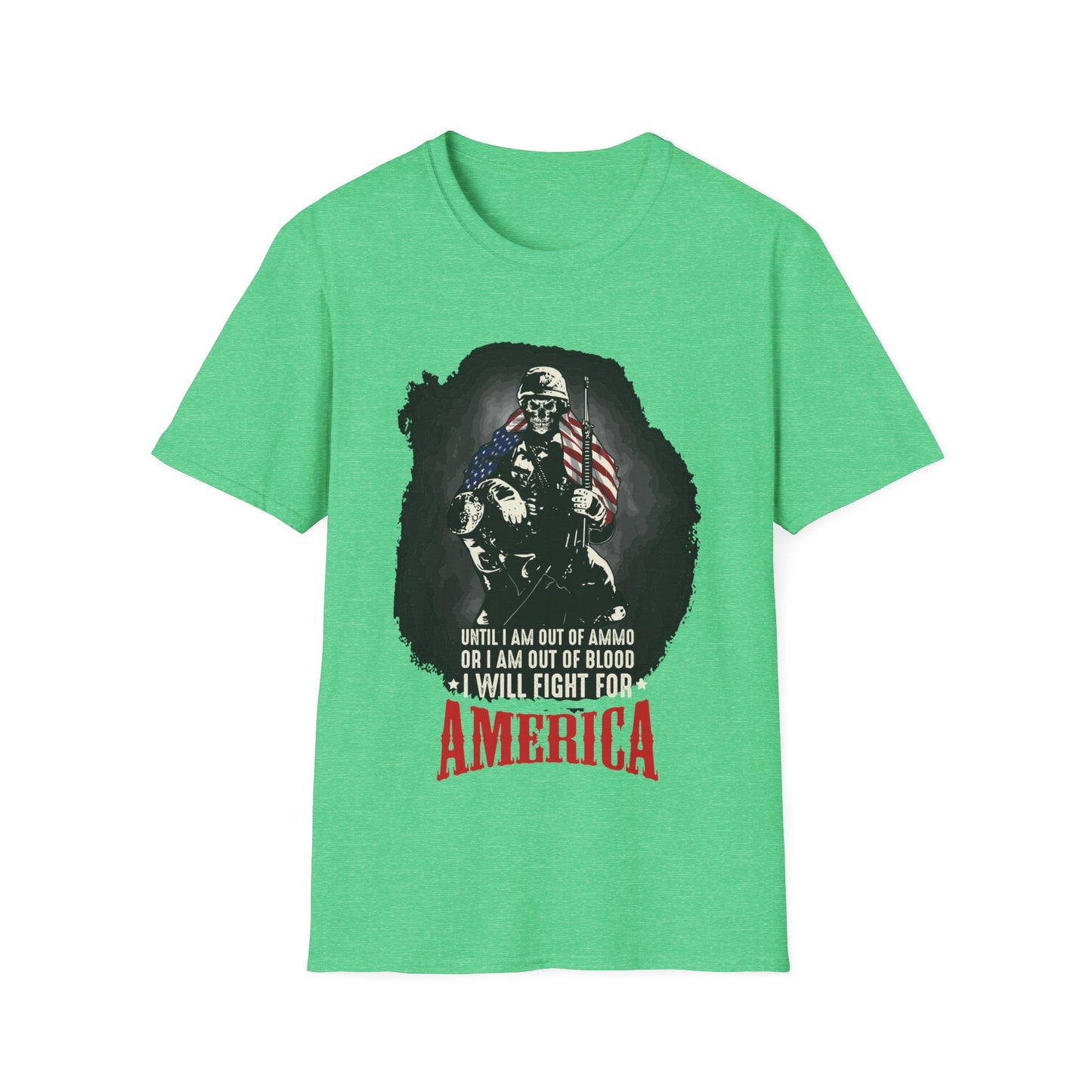Unisex Softstyle T-Shirt Patriot Collection I will fight