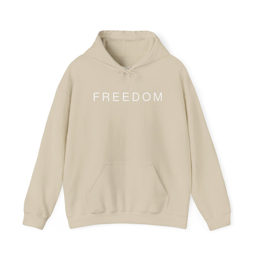 Dark Freedom Hoodie - Cozy Unisex Heavy Blend Sweatshirt, Perfect for Casual Wear, Gifts for Freedom Lovers, Patriotic Apparel, Everyday Comfort