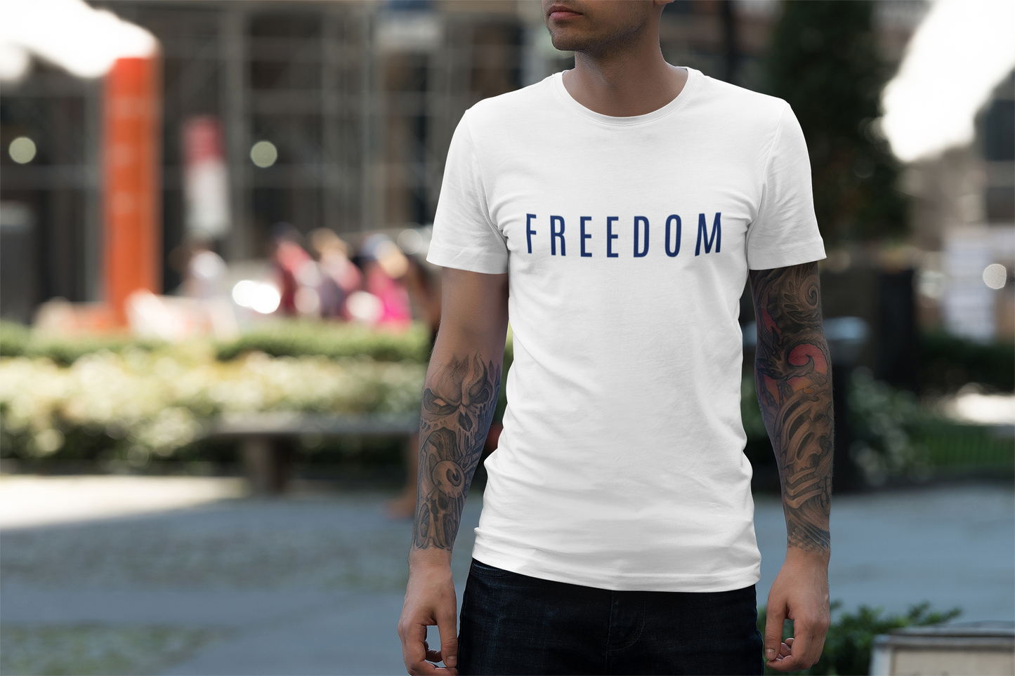 Freedom Unisex Softstyle T-Shirt | Casual Wear, Independence Day, Freedom Celebration, Comfortable Tee, Gift for Him/Her