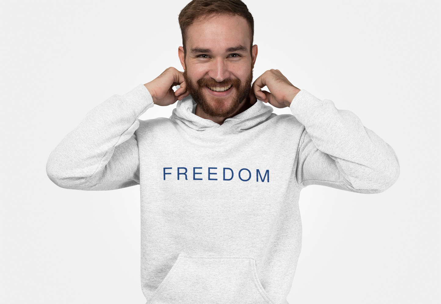 Freedom Hoodie - Cozy Unisex Heavy Blend Sweatshirt, Perfect for Casual Wear, Gifts for Freedom Lovers, Patriotic Apparel, Everyday Comfort