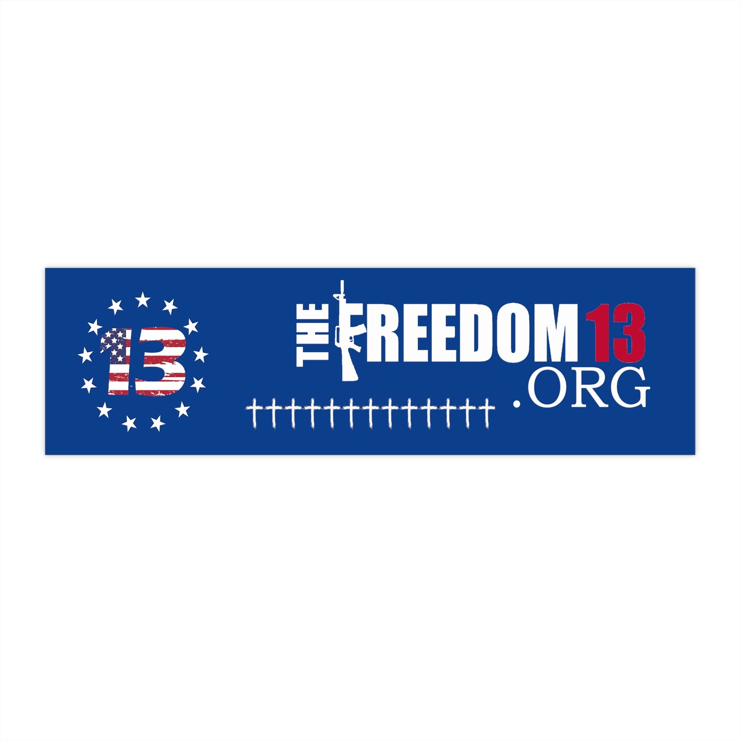 Bumper Stickers Blue
