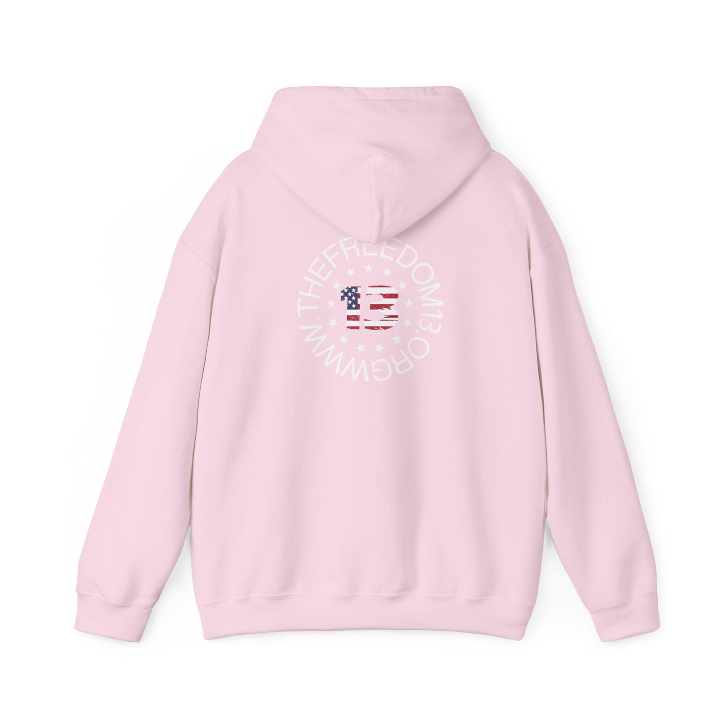 Dark Freedom Hoodie - Cozy Unisex Heavy Blend Sweatshirt, Perfect for Casual Wear, Gifts for Freedom Lovers, Patriotic Apparel, Everyday Comfort