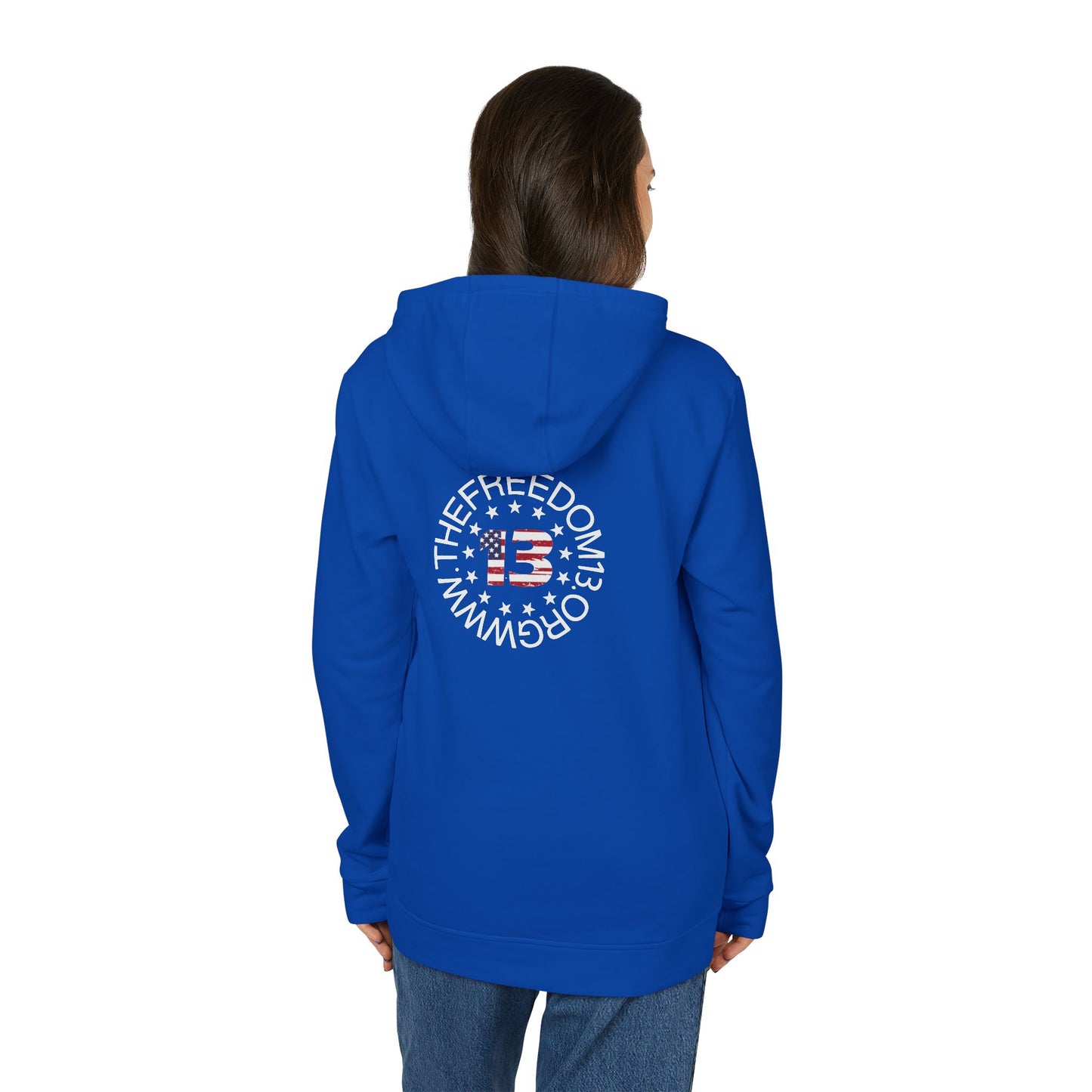Dark Adidas Patriotic Freedom Hoodie | Unisex Fleece, Cozy Sweatshirt, Casual Wear, Gift for Freedom Lovers, Holiday Apparel