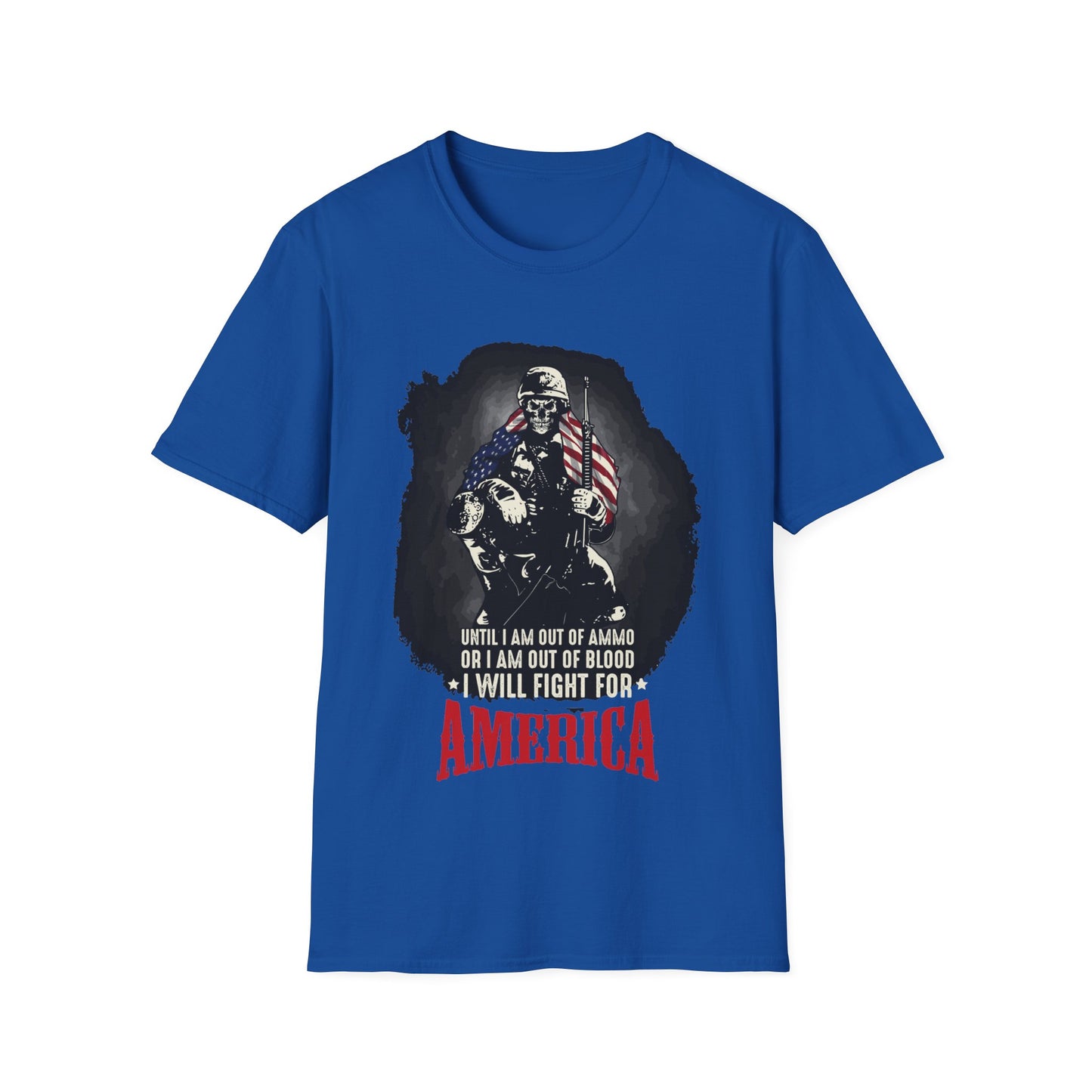 Unisex Softstyle T-Shirt Patriot Collection I will fight