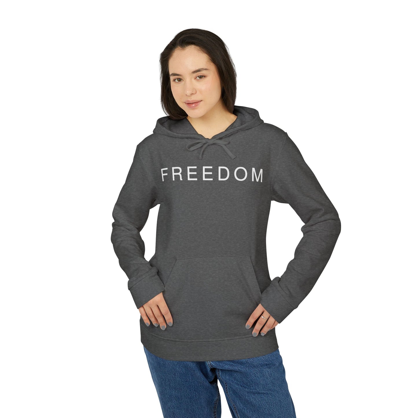 Dark Adidas Patriotic Freedom Hoodie | Unisex Fleece, Cozy Sweatshirt, Casual Wear, Gift for Freedom Lovers, Holiday Apparel