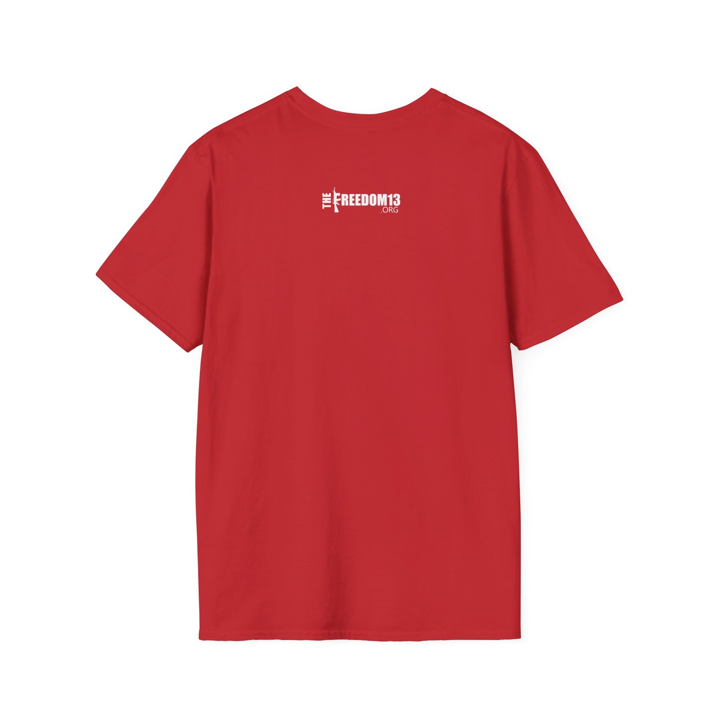 T-Shirt — "I Wear Red Because I Care" Heart Graphic (Awareness, Support & Fundraiser Tee)