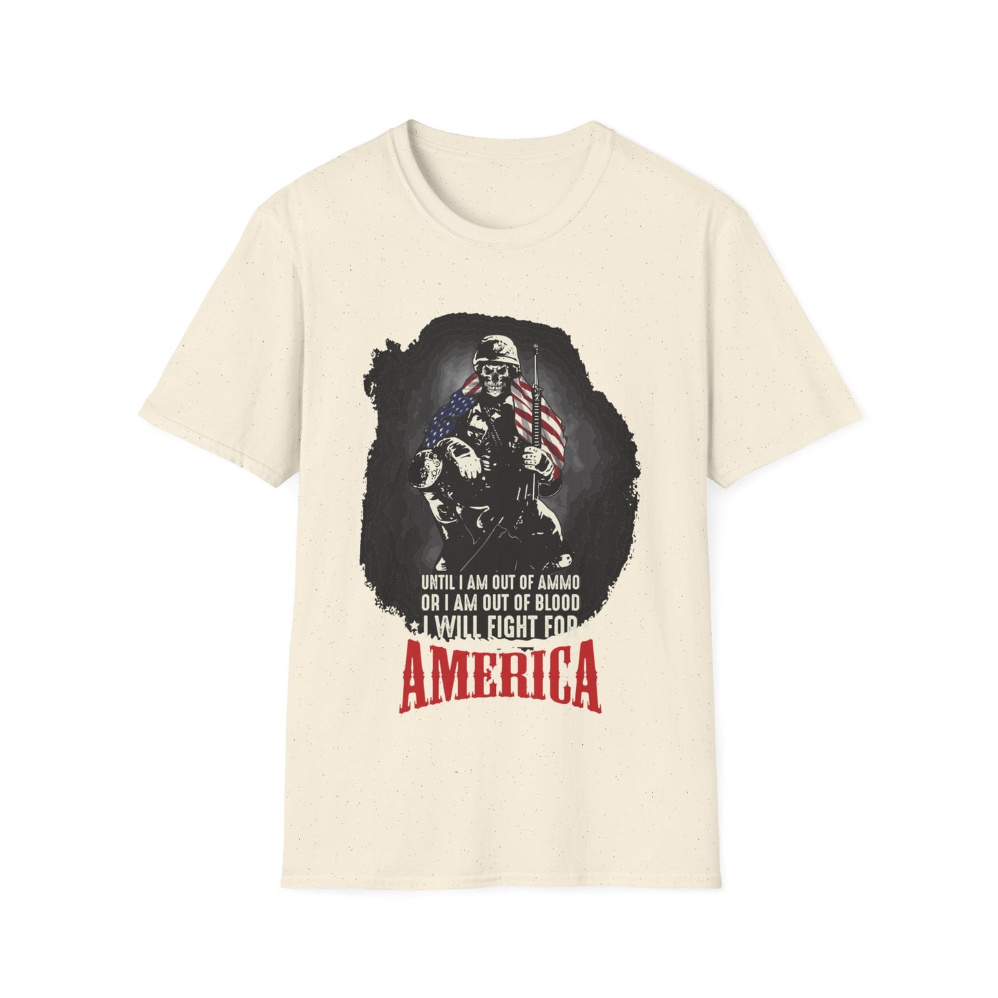 Unisex Softstyle T-Shirt Patriot Collection I will fight