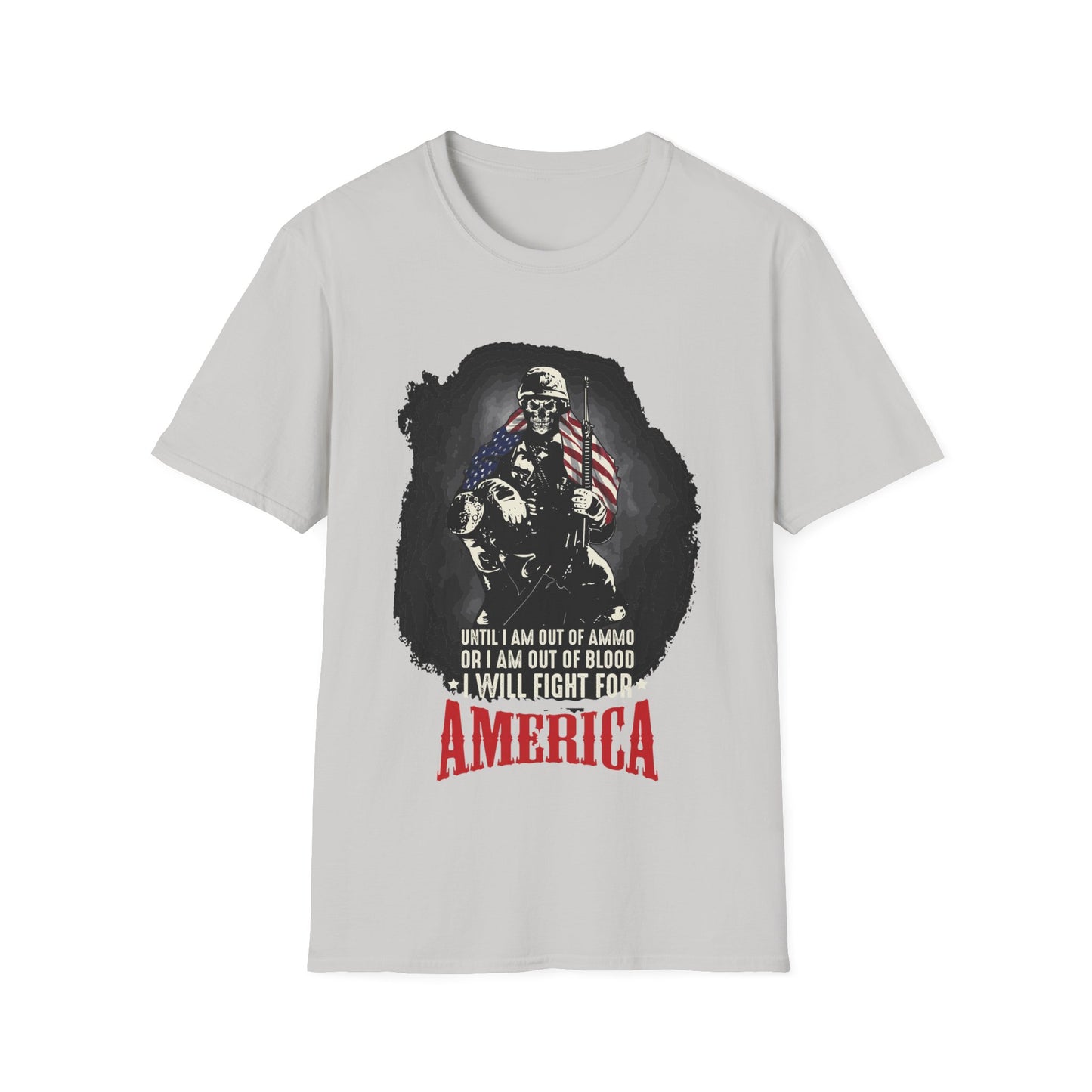 Unisex Softstyle T-Shirt Patriot Collection I will fight