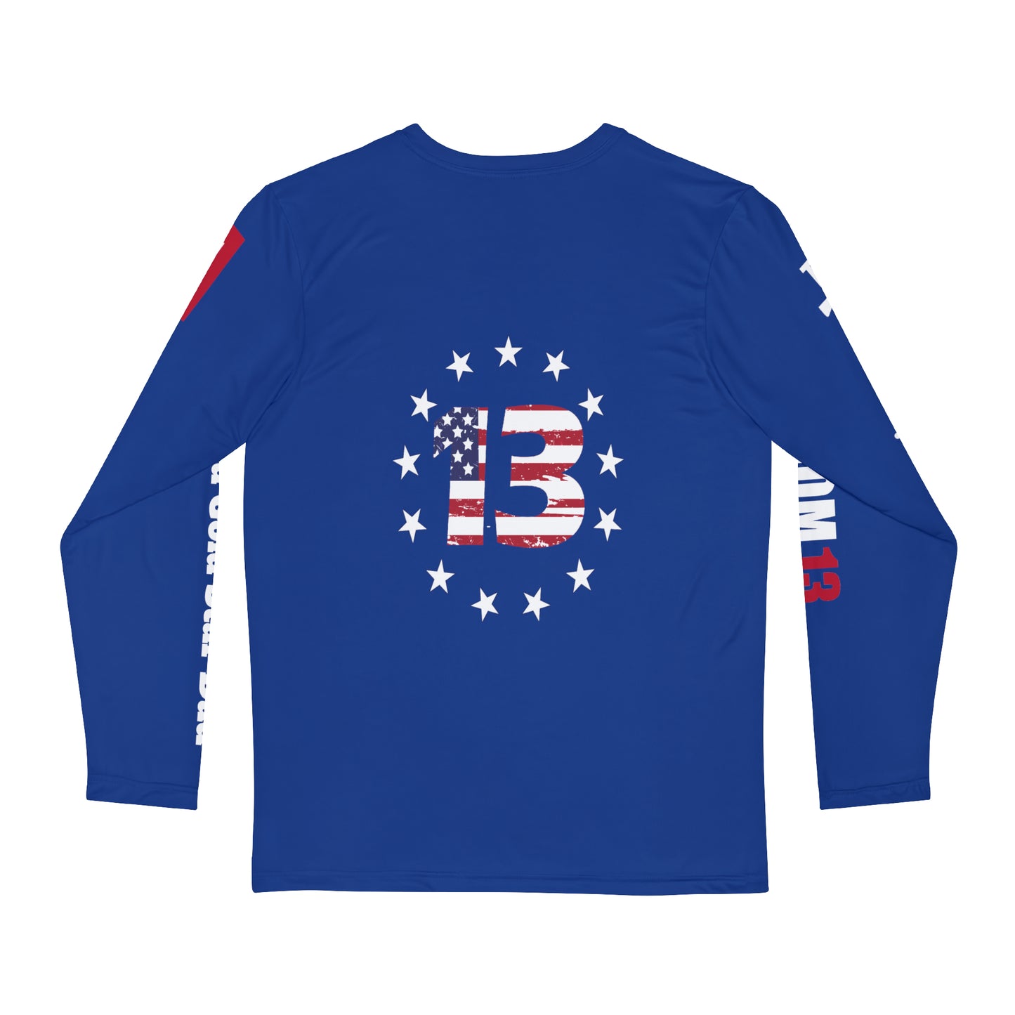 Men's Long Sleeve Shirt (AOP) Gold Star Dad