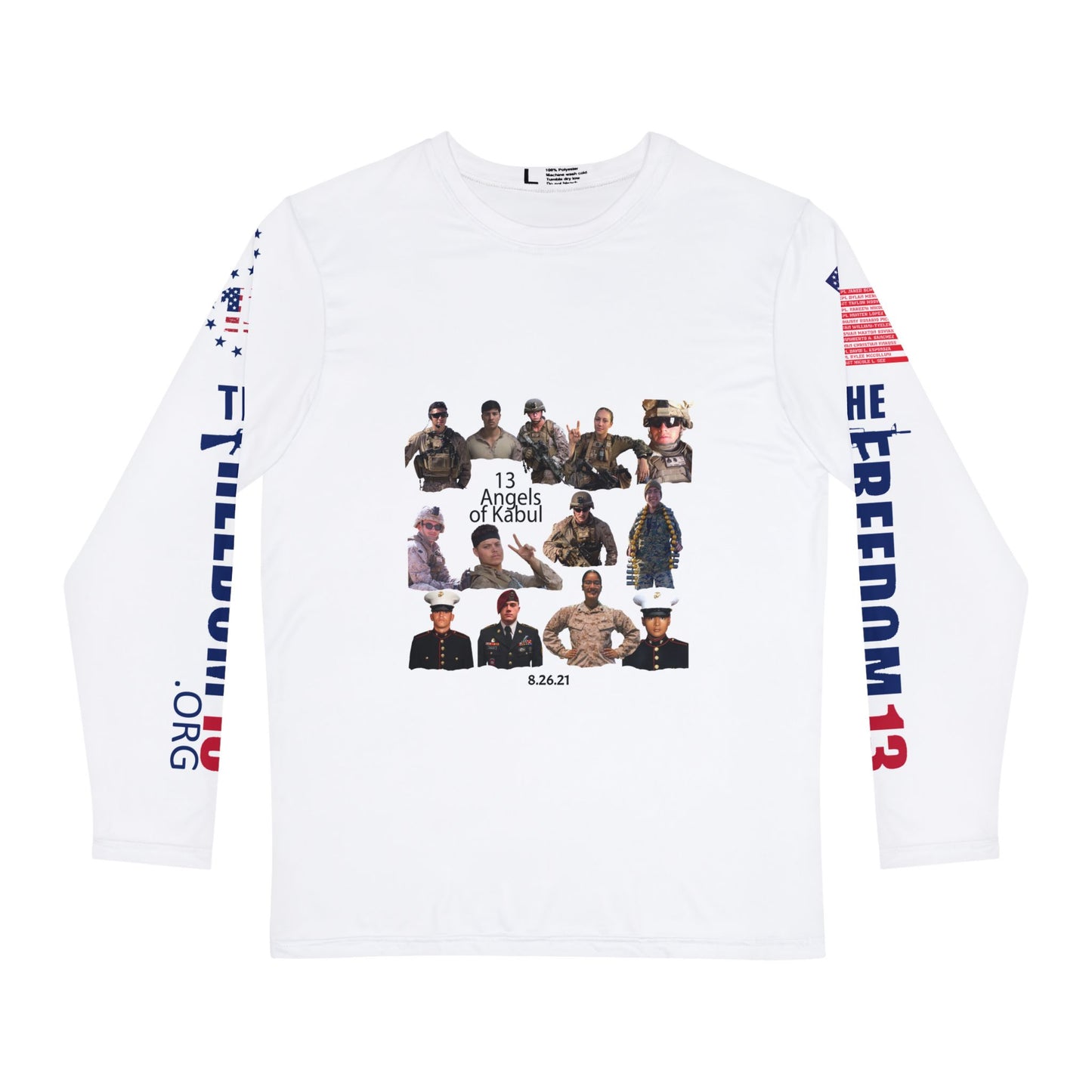 Men's Long Sleeve Shirt (AOP) 13 Angels