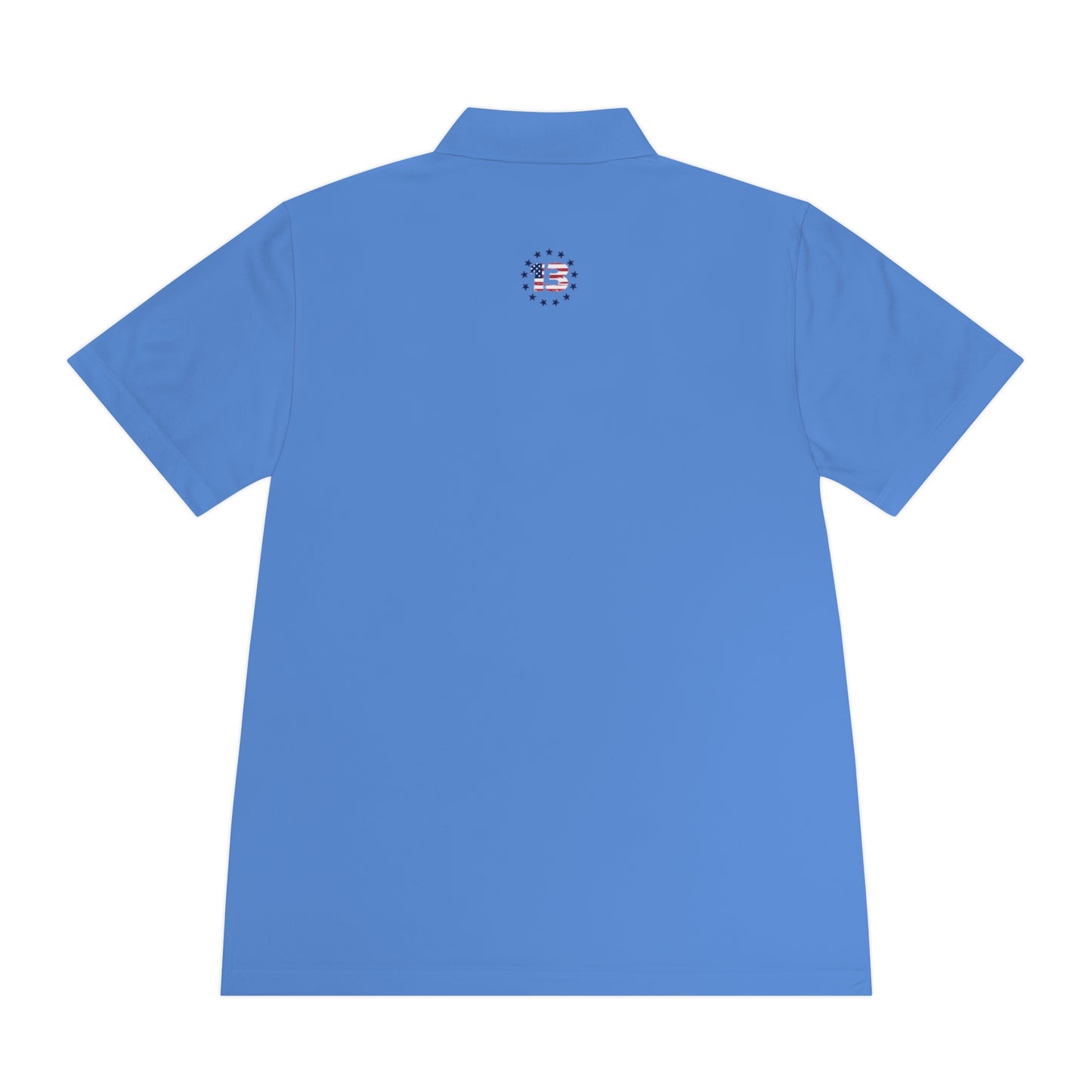 Men's Sport Polo Shirt never forget light