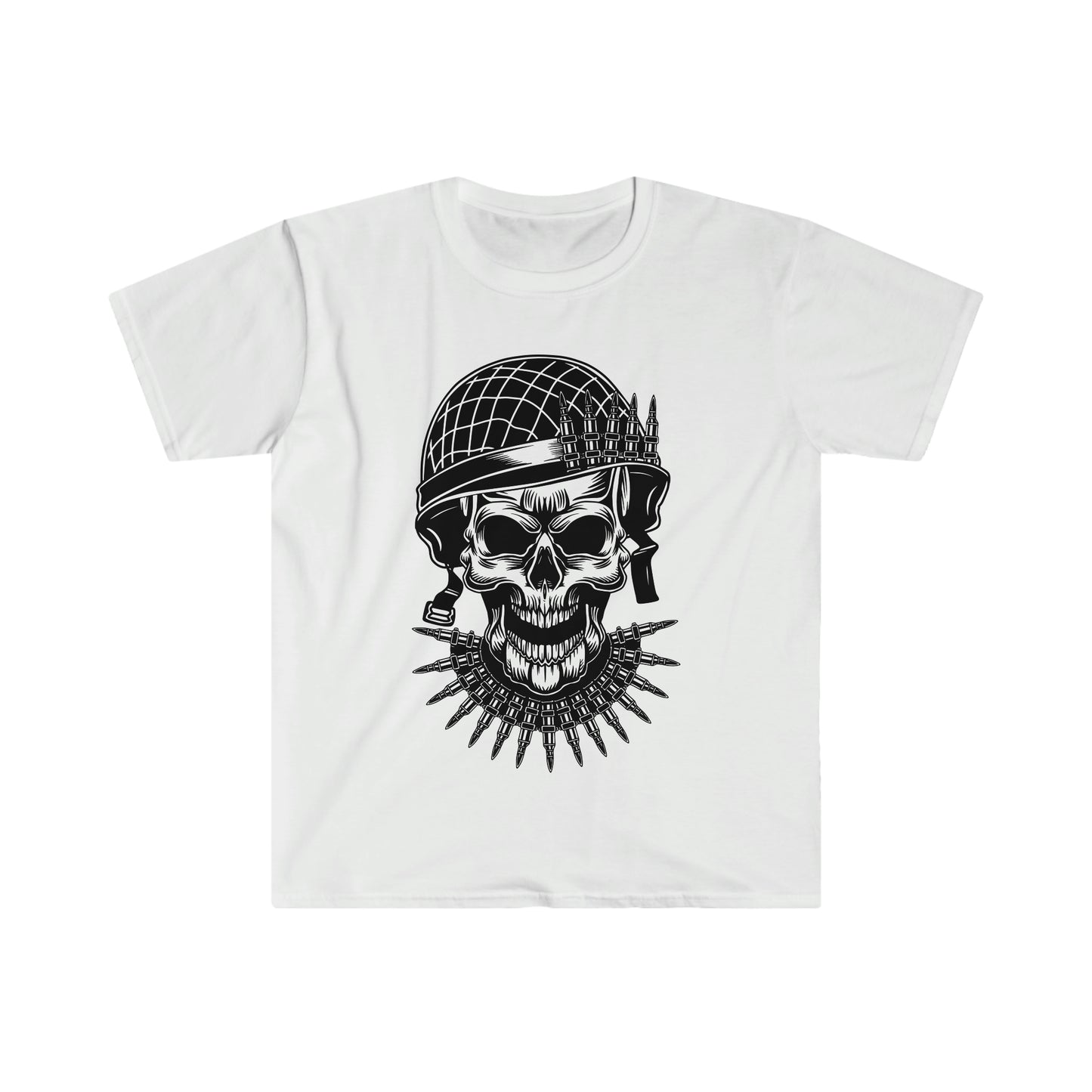 Unisex Softstyle T-Shirt Patriot Collection "badass" light