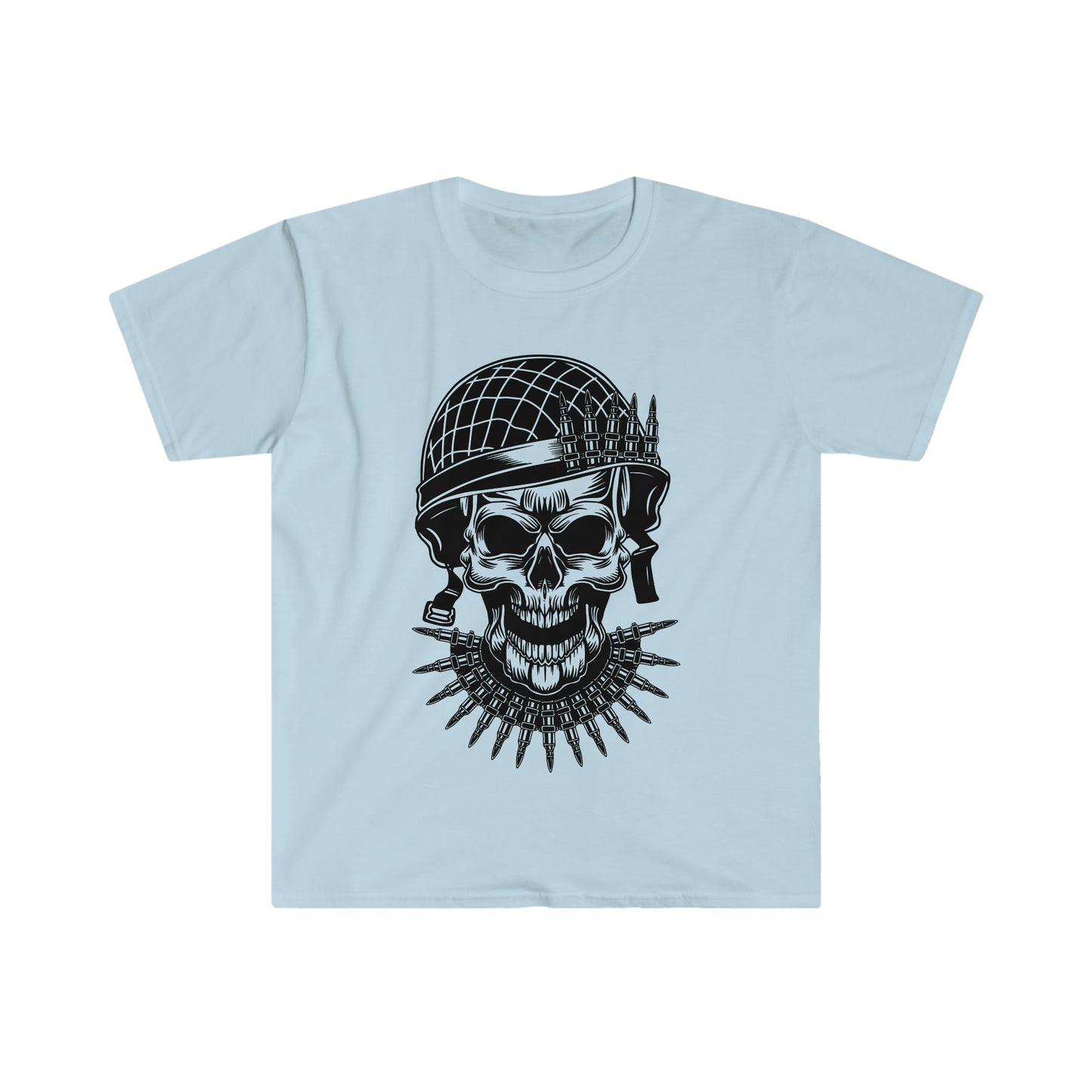 Unisex Softstyle T-Shirt Patriot Collection "badass" light