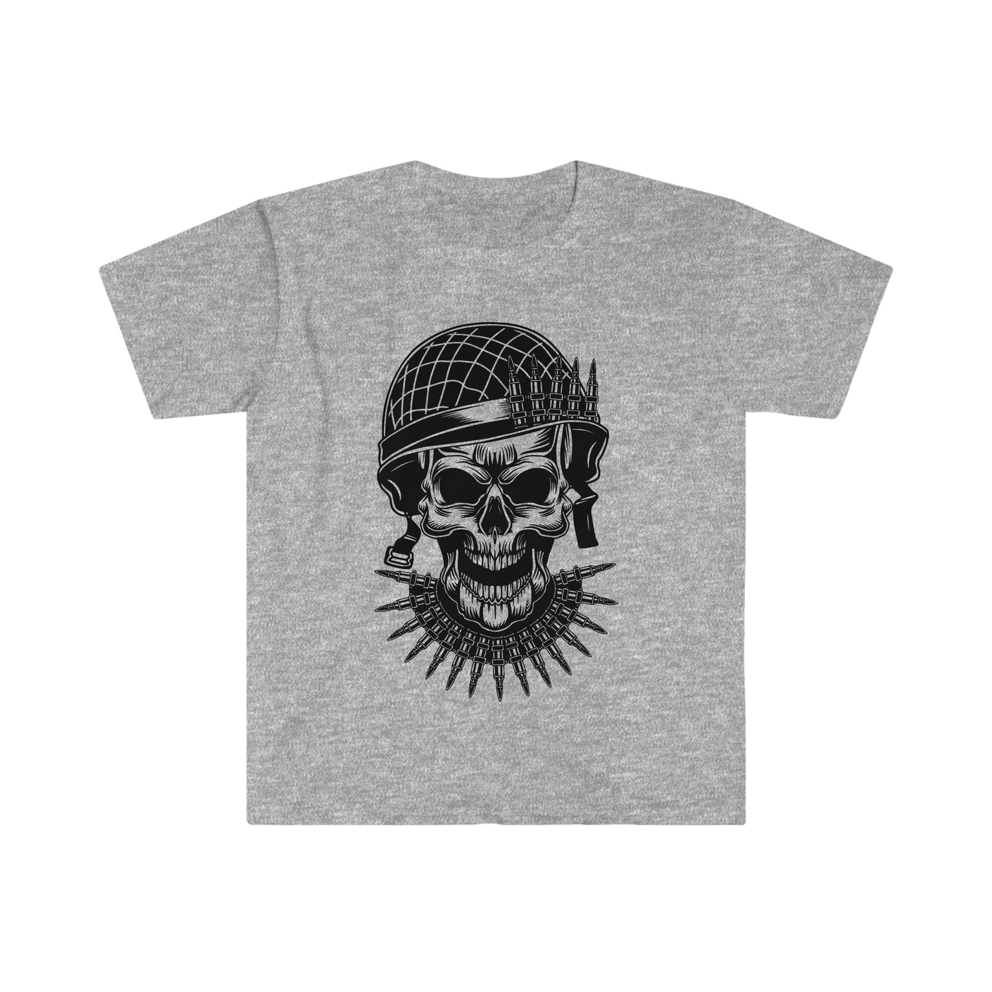 Unisex Softstyle T-Shirt Patriot Collection "badass" light