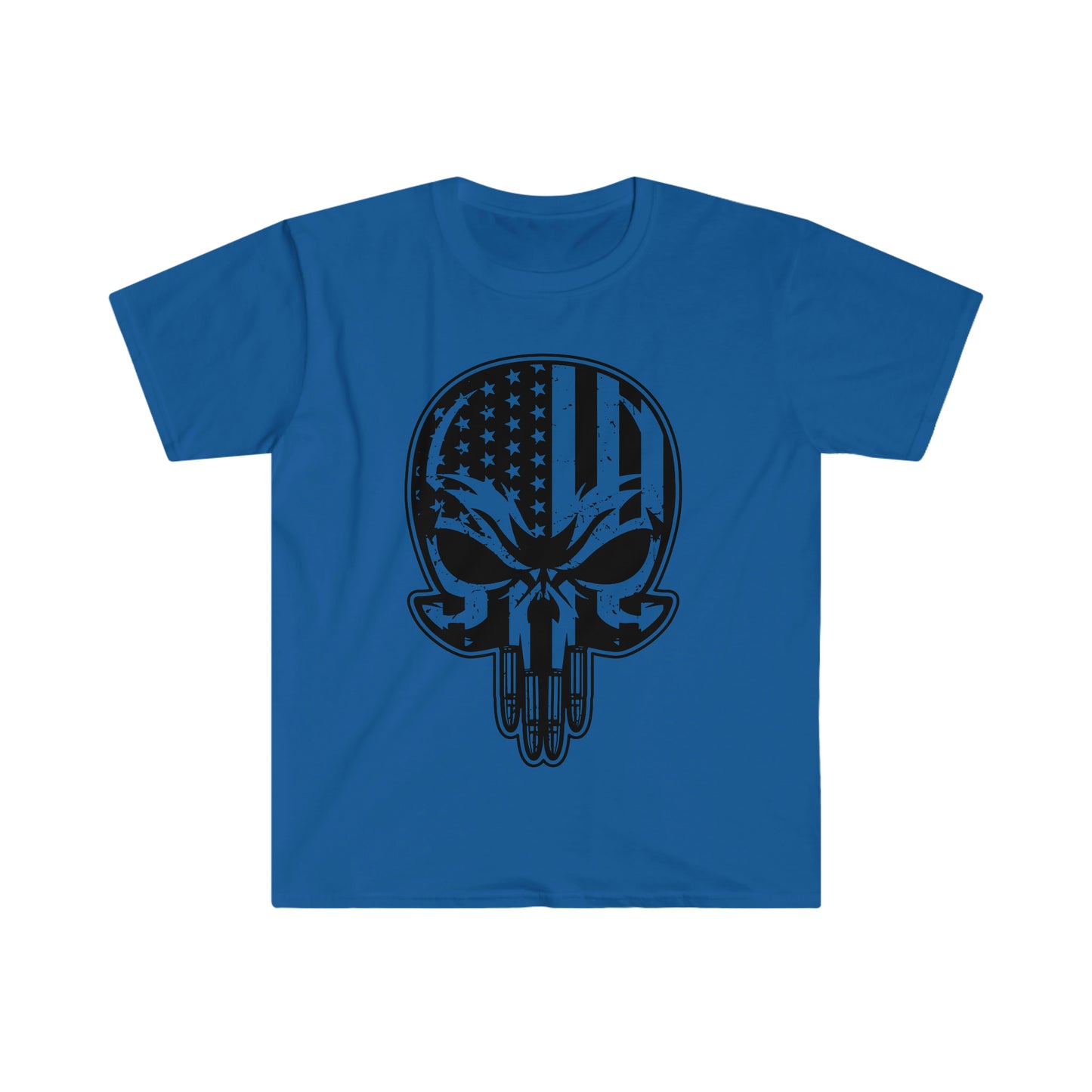 Unisex Softstyle T-Shirt Patriot Collection "bullet teeth" multiple colors