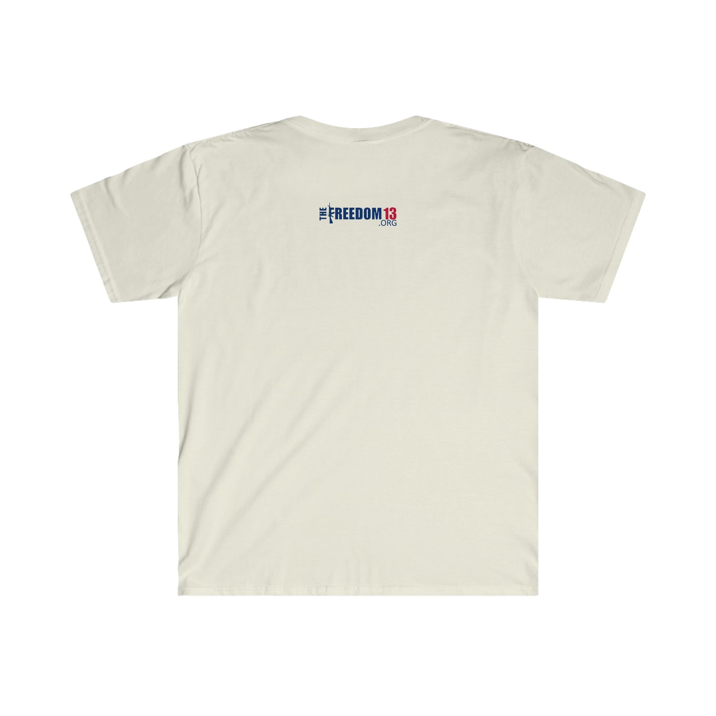 Unisex Softstyle T-Shirt Patriot Collection flag cross light