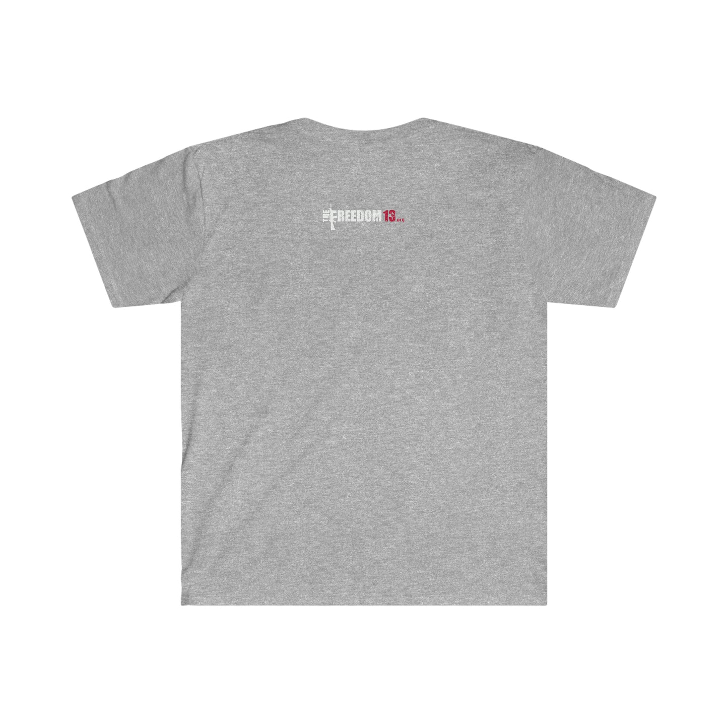 Unisex Softstyle T-Shirt Patriot Collection I will fight on multiple dark