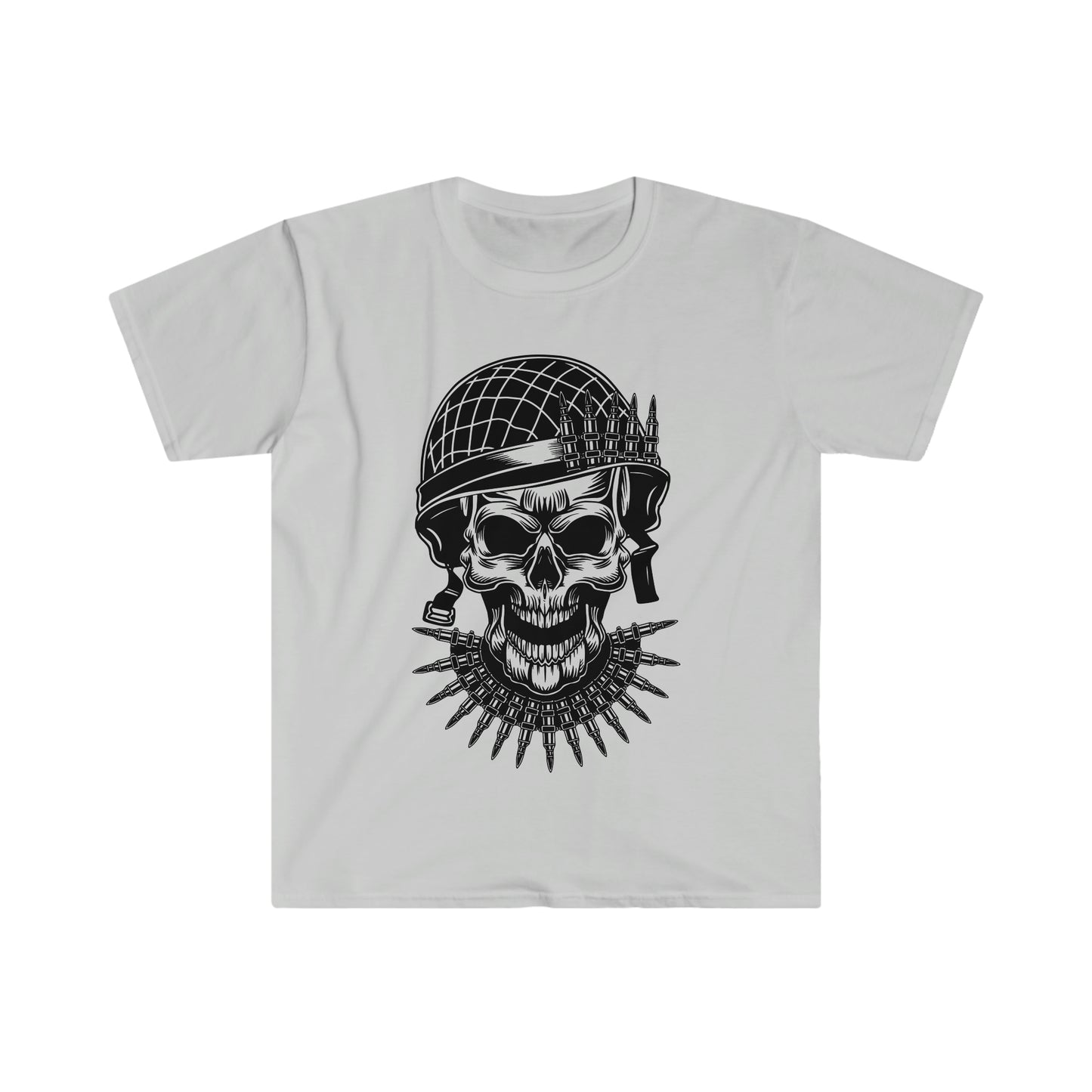Unisex Softstyle T-Shirt Patriot Collection "badass" light