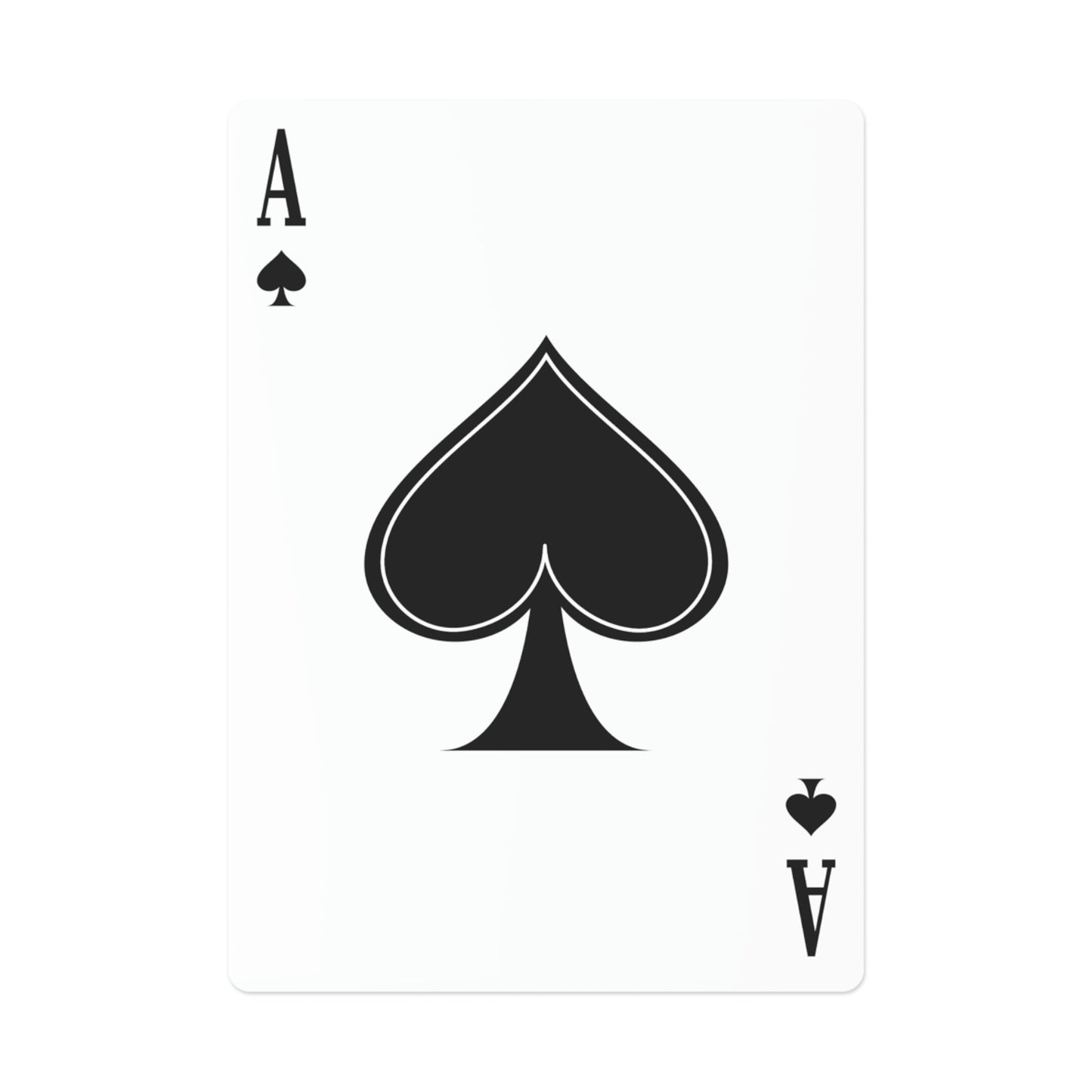 Poker Cards Black