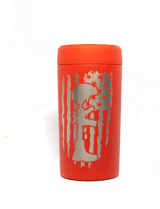Universal Frost Buddy all in one beverage cooler. BOOT & FLAG design