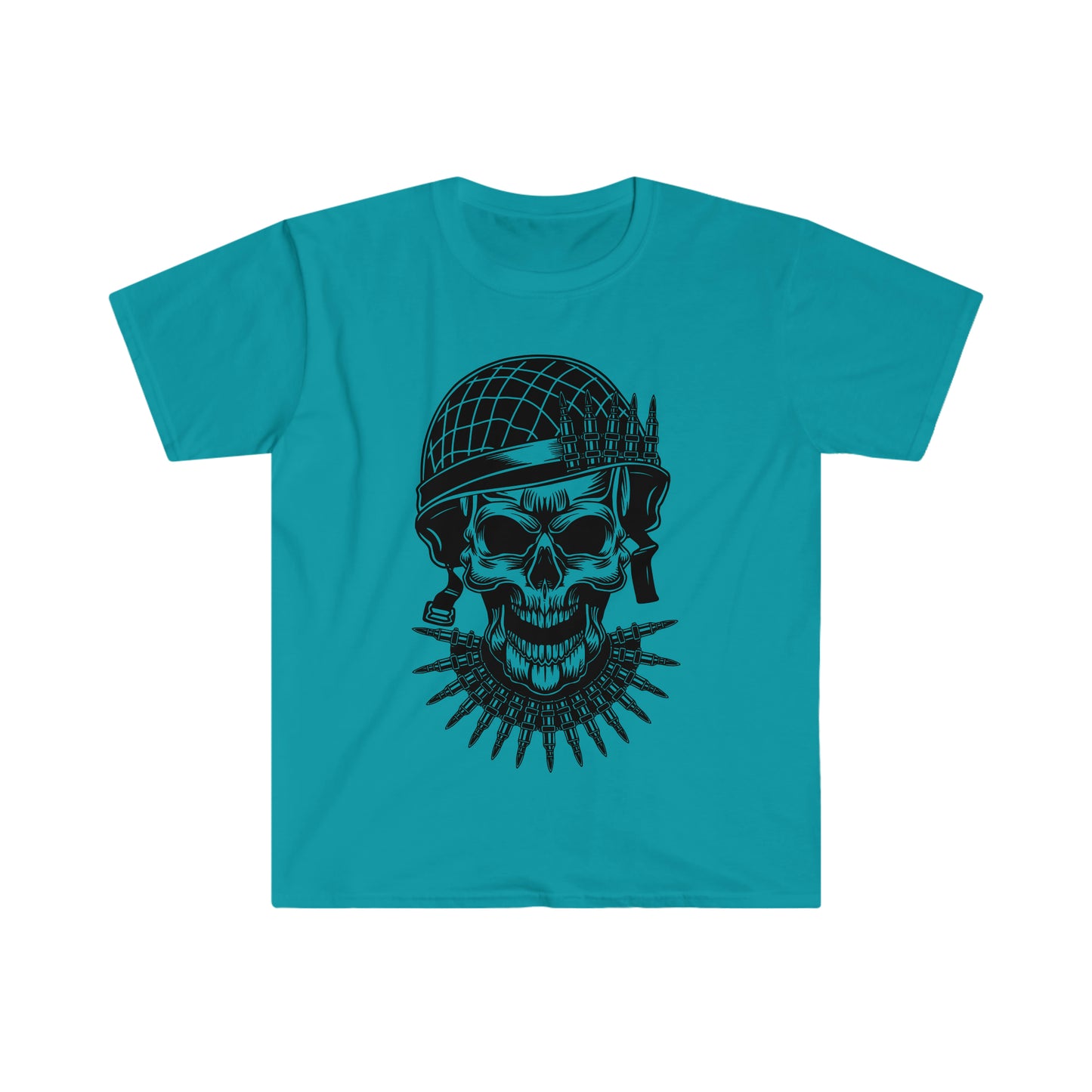 Unisex Softstyle T-Shirt Patriot Collection "badass" light