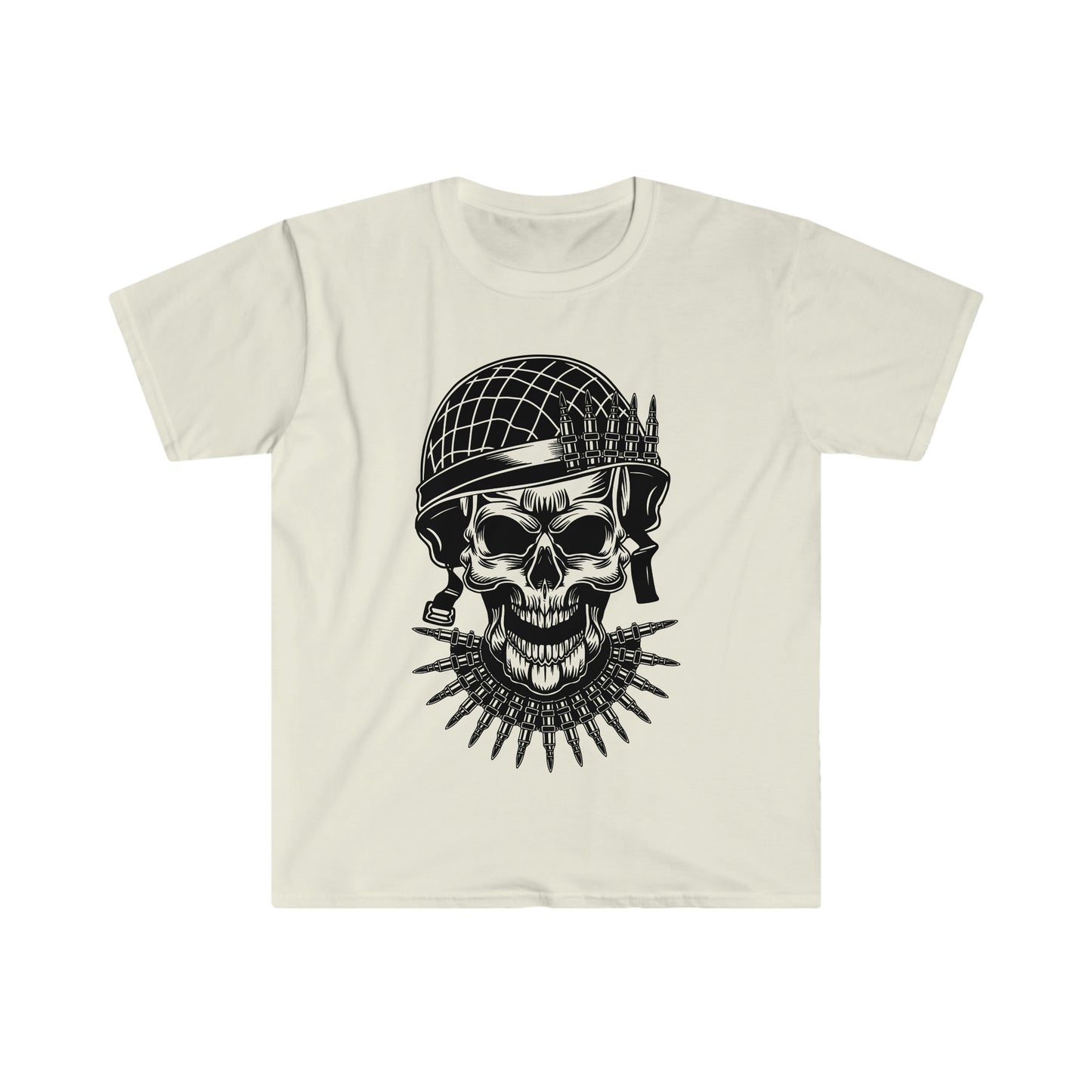 Unisex Softstyle T-Shirt Patriot Collection "badass" light