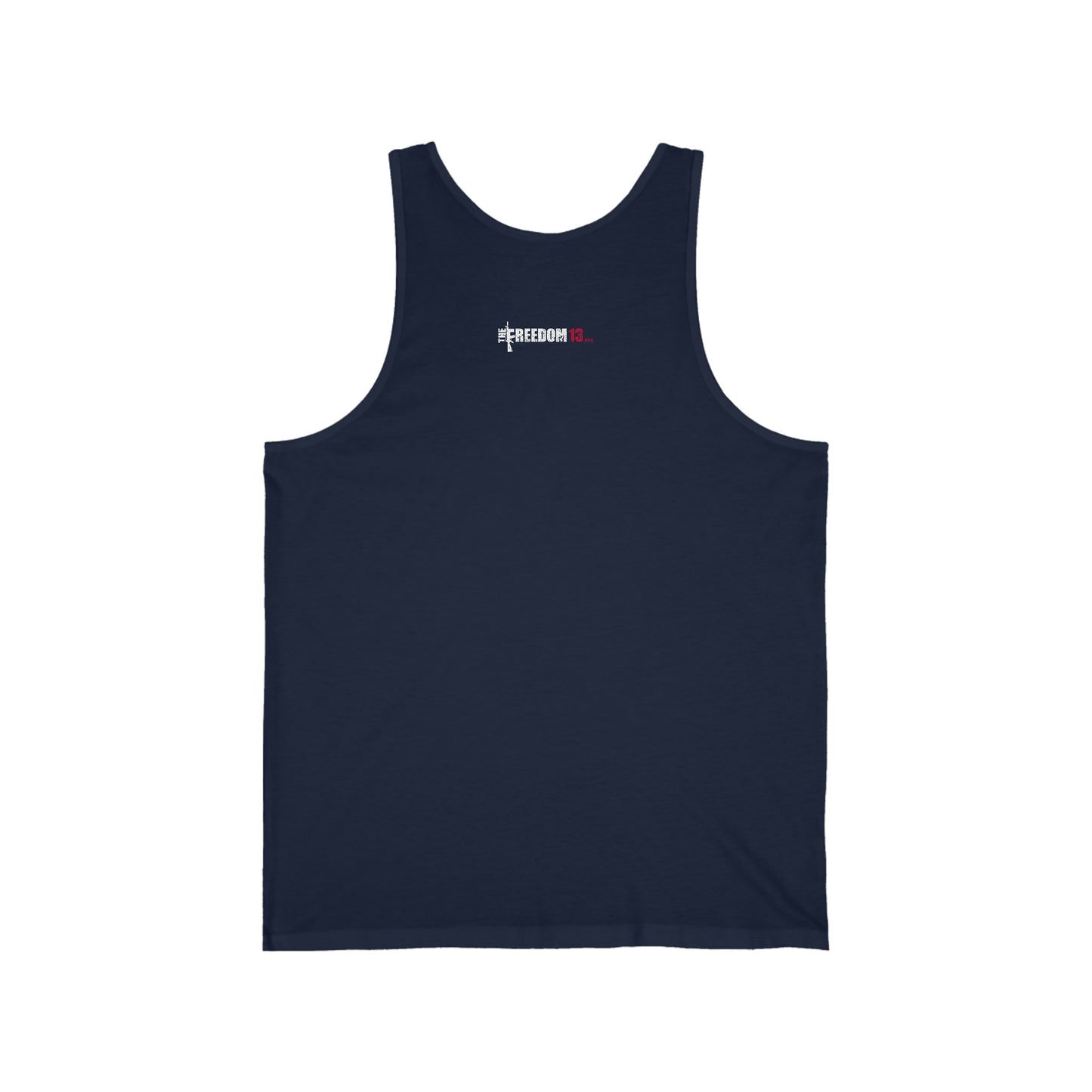 Unisex Jersey Tank Biker Collection "Angel Biker" on dark