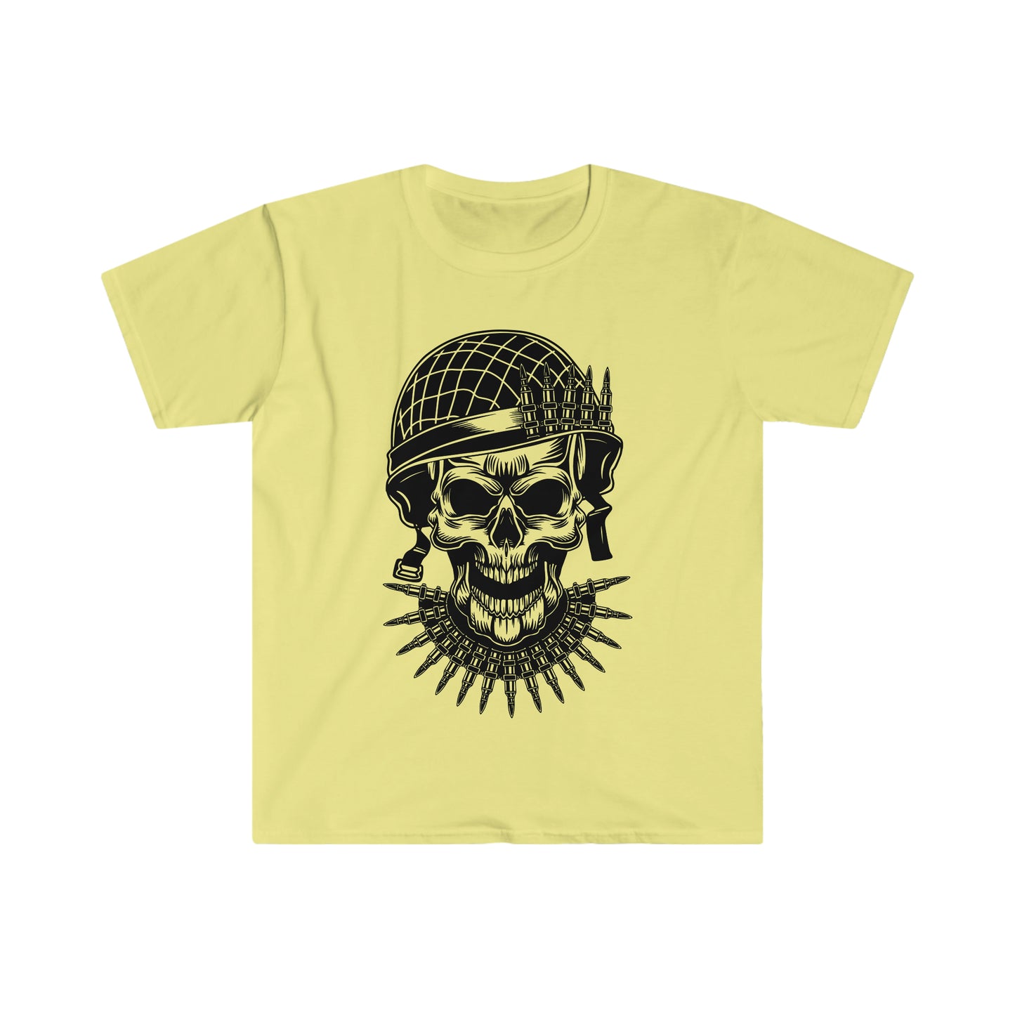 Unisex Softstyle T-Shirt Patriot Collection "badass" light