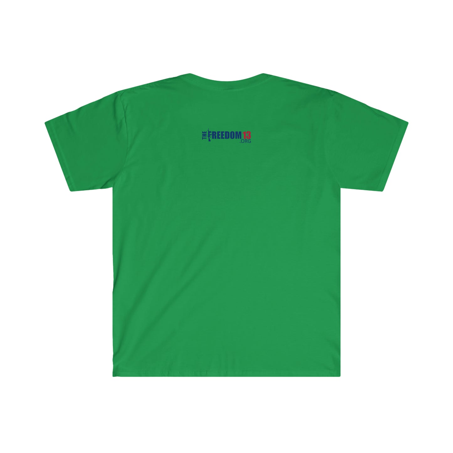 Unisex Softstyle T-Shirt Patriot Collection "veteran skull" light