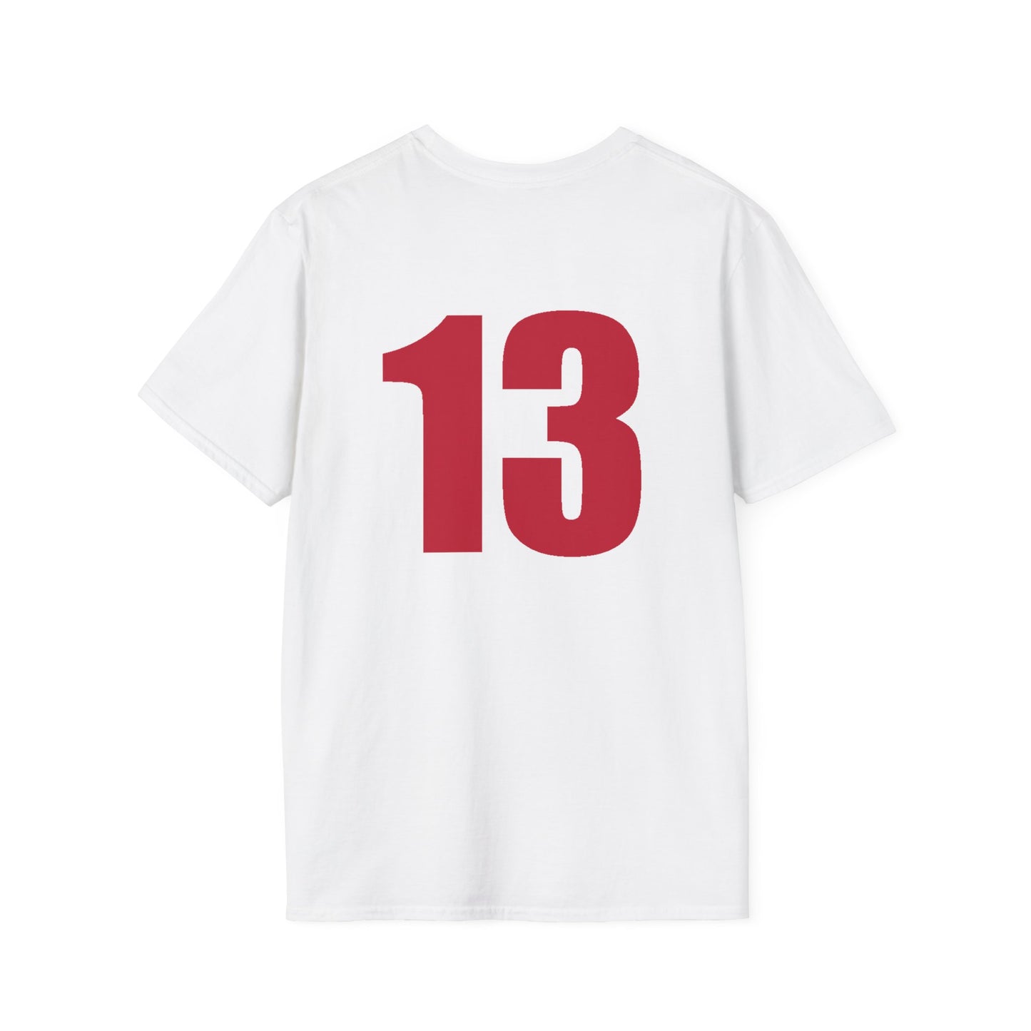 Smaller logo Unisex Freedom Graphic Tee, Softstyle Casual Shirt for Everyday Wear, Perfect for Independence Day, Fundraising Events, or Casual Outings