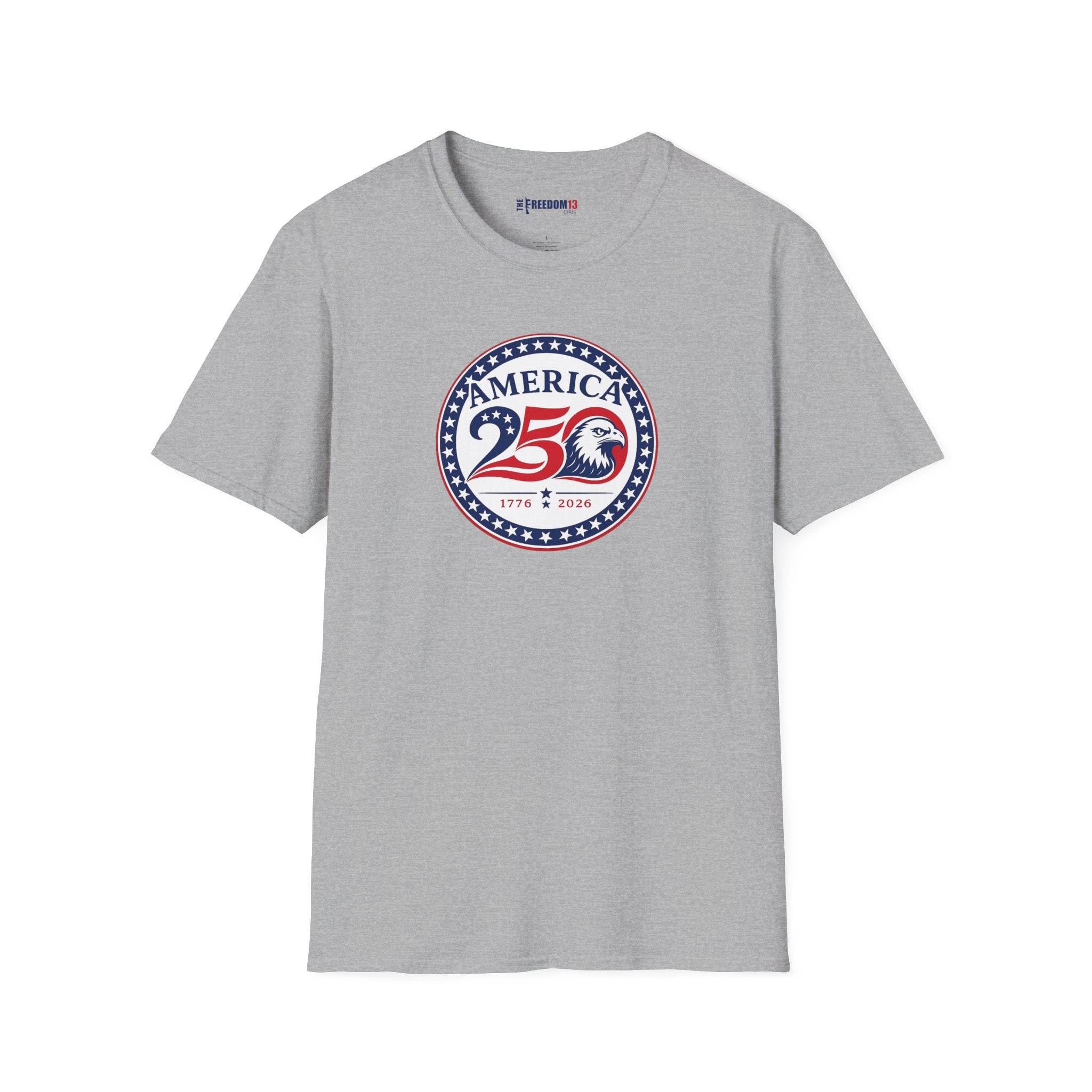 America 250 Freedom T-Shirt — Patriotic Tee