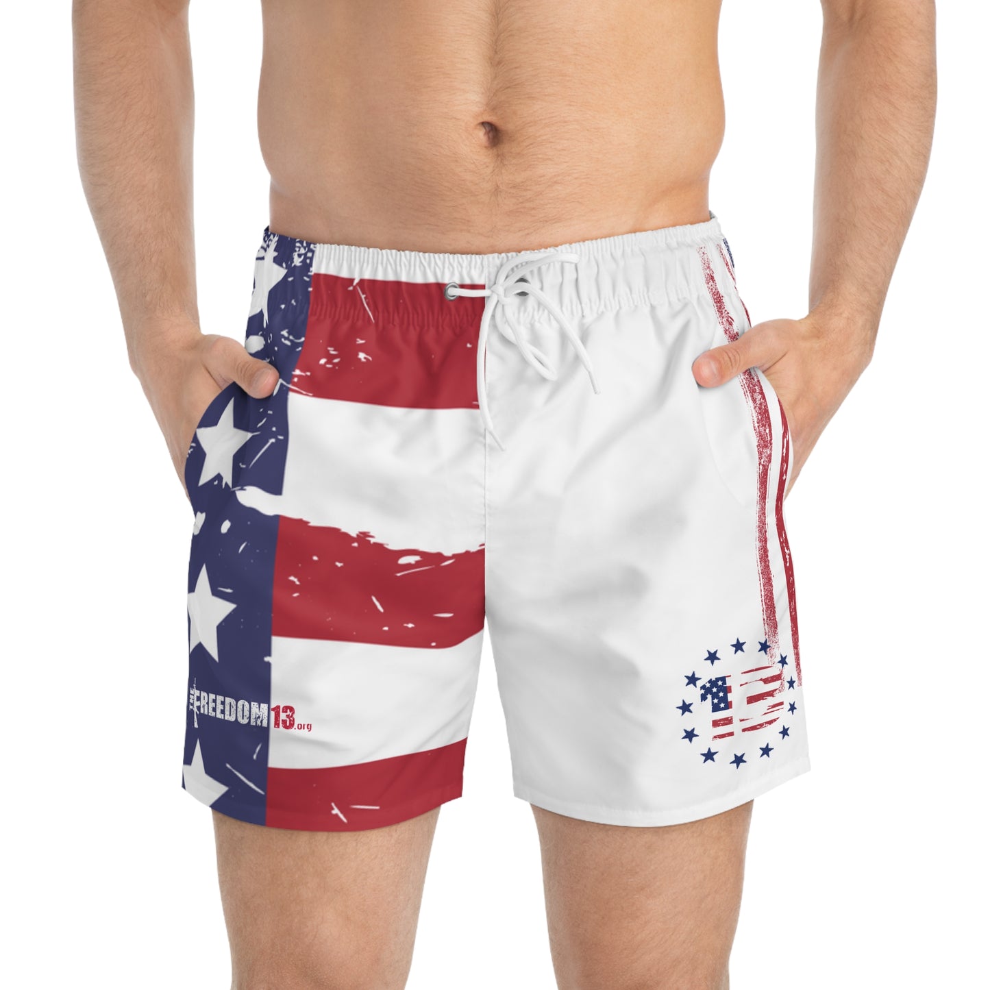 Swim Trunks 1/2 Flag