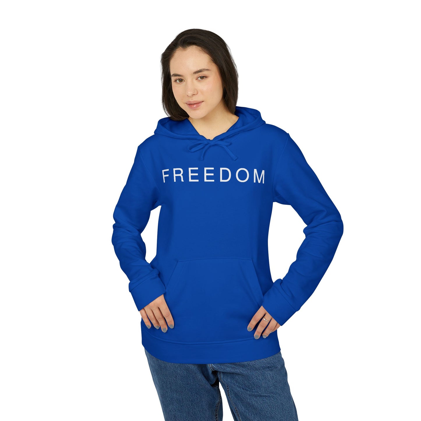 Dark Adidas Patriotic Freedom Hoodie | Unisex Fleece, Cozy Sweatshirt, Casual Wear, Gift for Freedom Lovers, Holiday Apparel