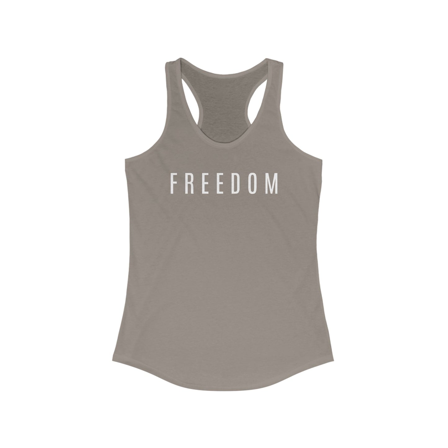 Dark  Women's Ideal Freedom Racerback Tank