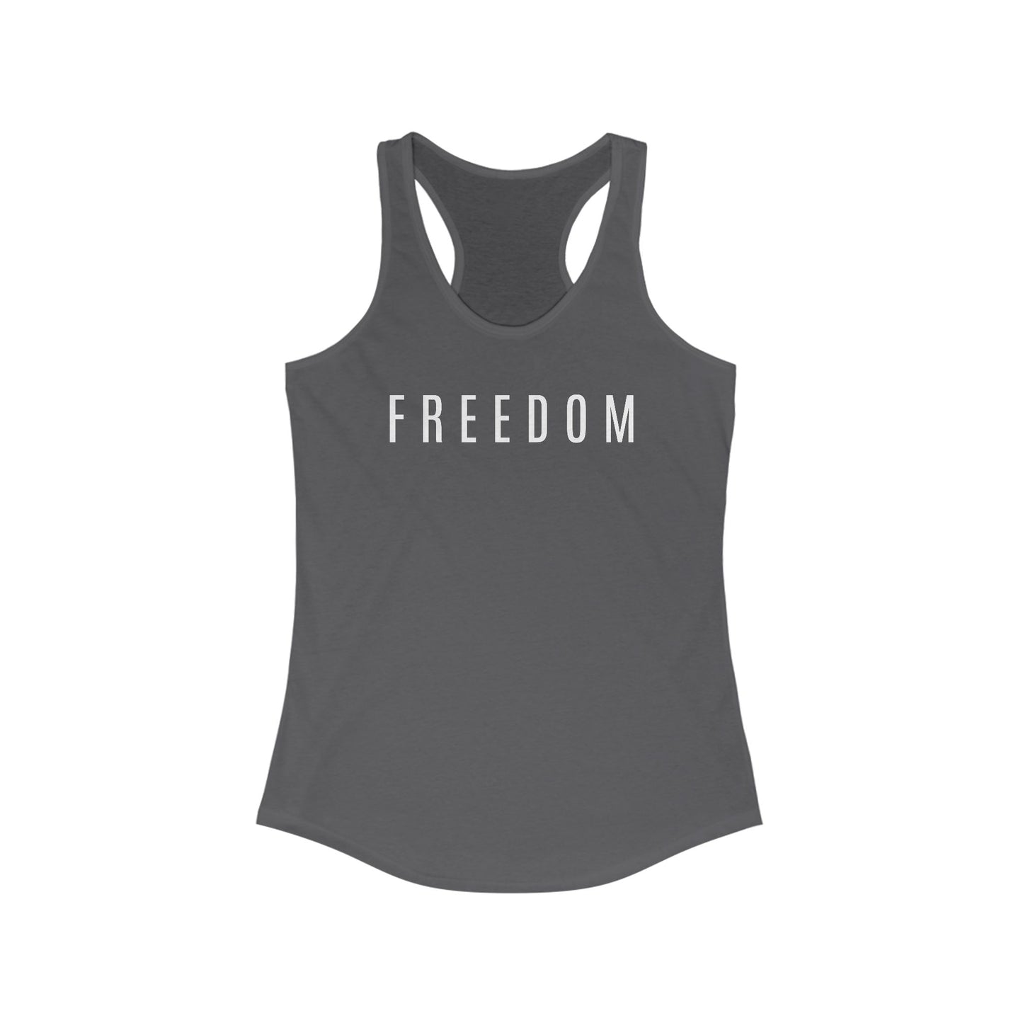 Dark  Women's Ideal Freedom Racerback Tank