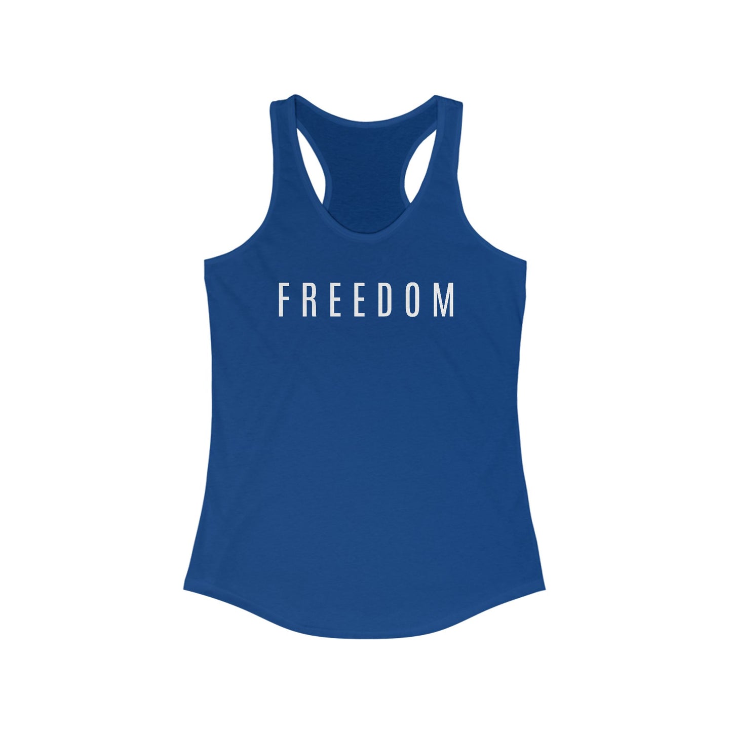 Dark  Women's Ideal Freedom Racerback Tank