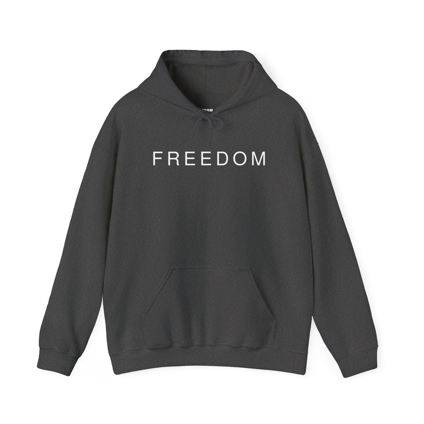 Dark Freedom Hoodie - Cozy Unisex Heavy Blend Sweatshirt, Perfect for Casual Wear, Gifts for Freedom Lovers, Patriotic Apparel, Everyday Comfort