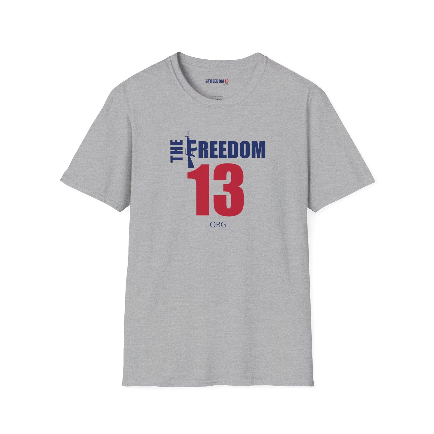 Unisex Freedom Graphic Tee, Softstyle Casual Shirt for Everyday Wear, Perfect for Independence Day, Fundraising Events, or Casual Outings