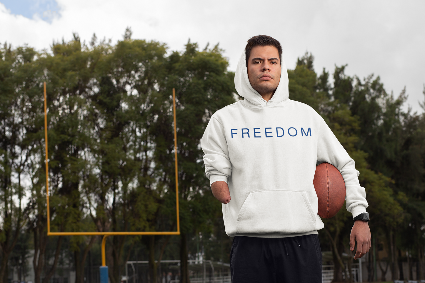 Adidas Patriotic Freedom Hoodie | Unisex Fleece, Cozy Sweatshirt, Casual Wear, Gift for Freedom Lovers, Holiday Apparel